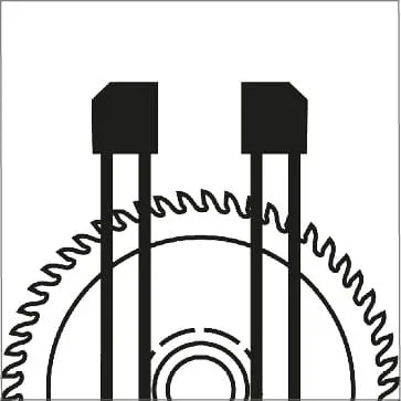Formes des dents - denture plate à chanfrein alterné