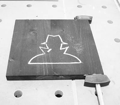 Fraisage autour d'un contour