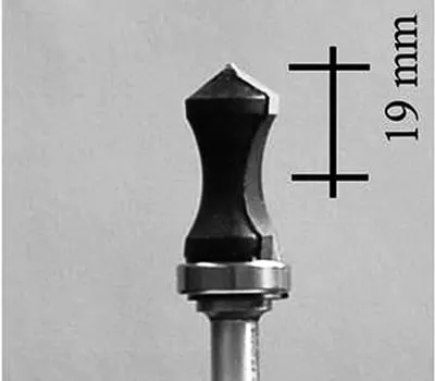 Réglage de la profondeur de fraisage