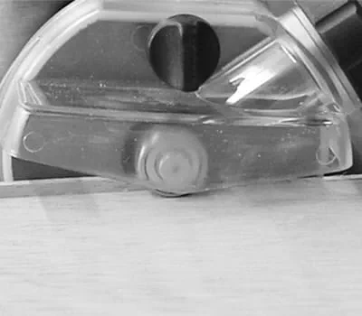 Affleurage du panneau complet