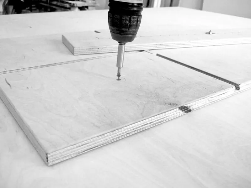 Fixation du compas elliptique