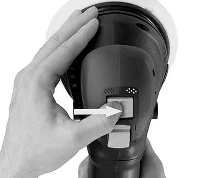 Ponçage intermédiaire de l'apprêt avec les mêmes réglages