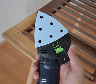 Les lamelles font l'objet d'un traitement.