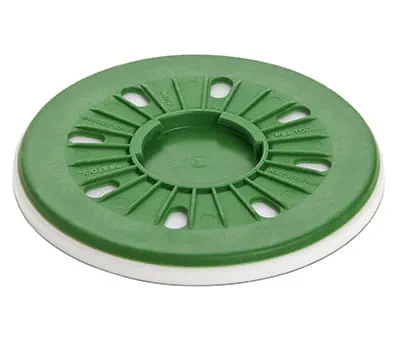 Montage du plateau de polissage