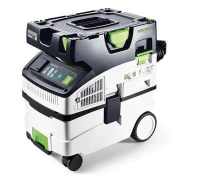 Pour protéger l'utilisateur et l'outil, il faut impérativement travailler avec un aspirateur