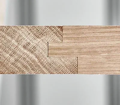 Couper la tige DOMINO pour réaliser les tenons de dimensions adaptées