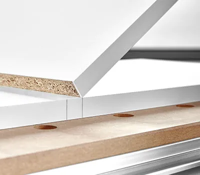 Positionnement de la tablette centrale