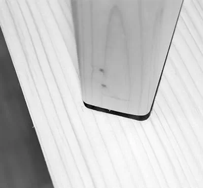 Montage des marches d'escalier pour essai