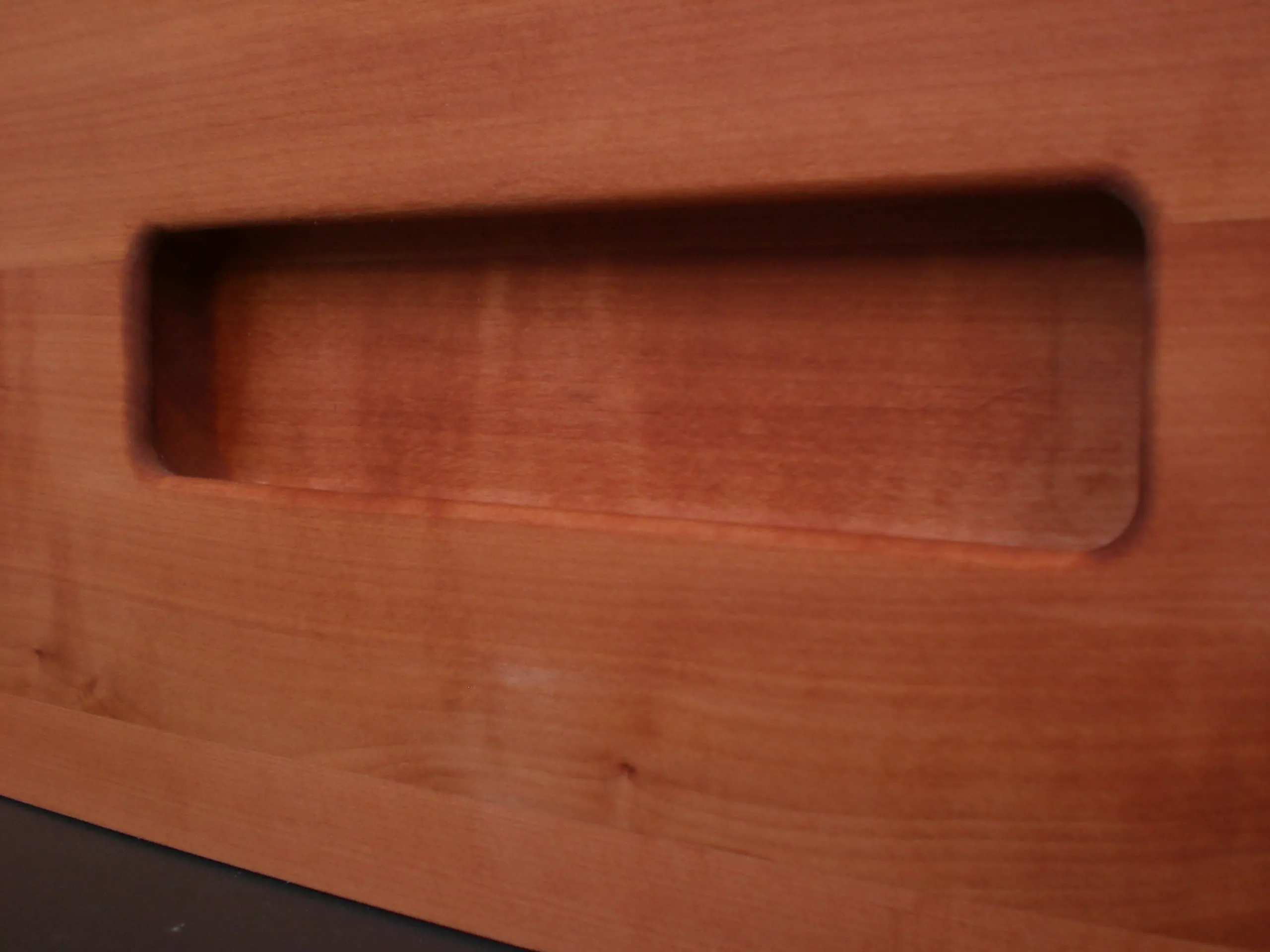 Poignées cuvettes rectangulaires