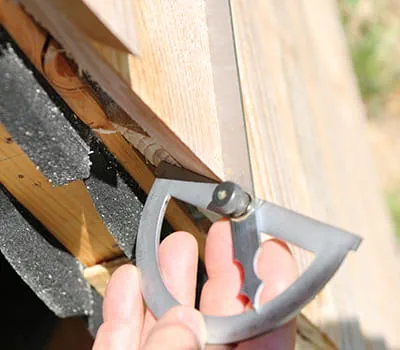 Mise en place de la scie circulaire portative