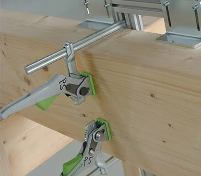 Positionnement du gabarit