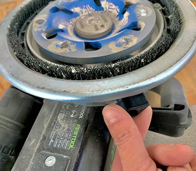 Réglage de la table de guidage