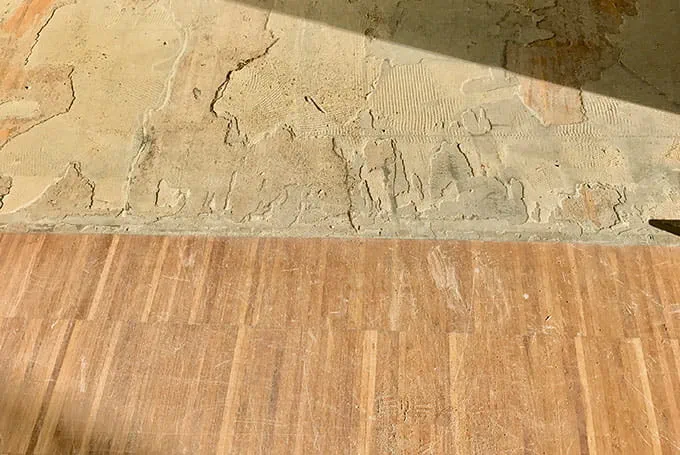 Surface à traiter
