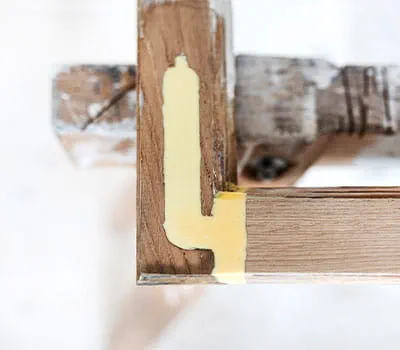 Contrôle de la partie endommagée