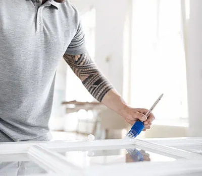 Application du revêtement