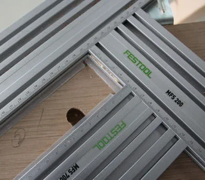 Positionnement du gabarit