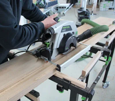 Usinage du limon au niveau du palier