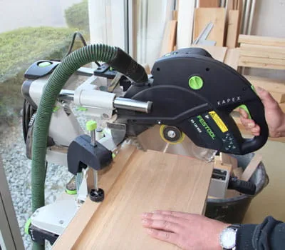 Découper les pièces du limon