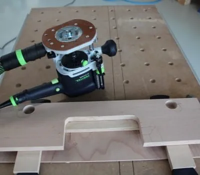 Évider les parties avant