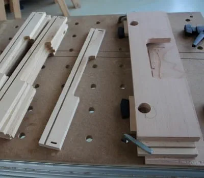 Parties avant terminées