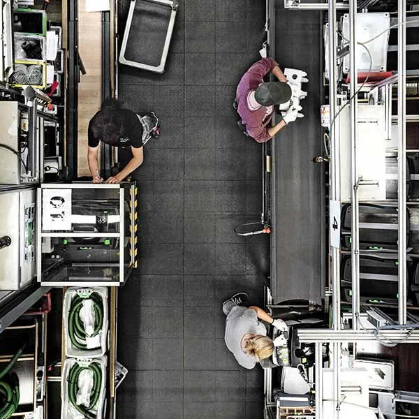 La ligne de production de Festool