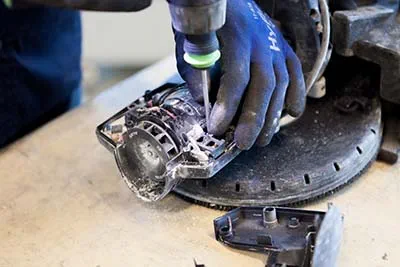 La Planex Easy à l'atelier après-vente Festool