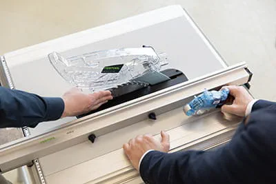 La technologie SawStop dans la scie circulaire sur table Festool TKS 80