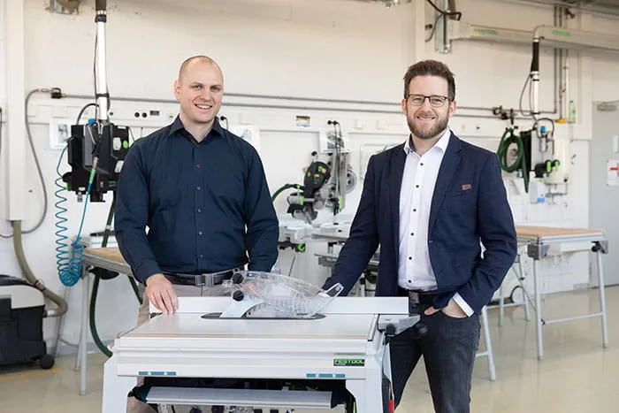 La technologie SawStop dans la scie circulaire sur table Festool TKS 80