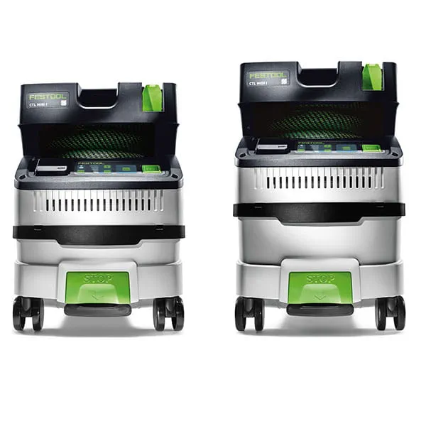 Les aspirateurs CT-Mini et CT-Midi de Festool