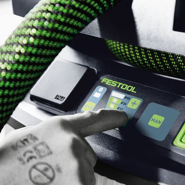Commande de l'aspirateur Festool