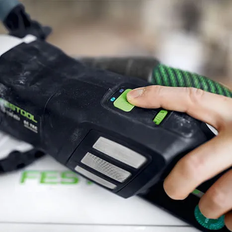 La technologie Bluetooth® permet à la RG 130 ECI de se connecter à l'aspirateur. Ainsi, l'aspiration se déclenche automatiquement même si la RG 130 ECI doit être alimentée par une autre source électrique.