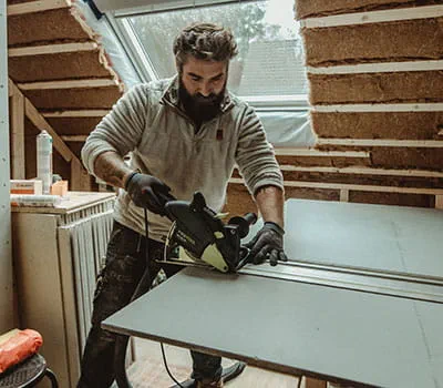 Le système de tronçonnage diamant DSC-AG 125 de Festool en action