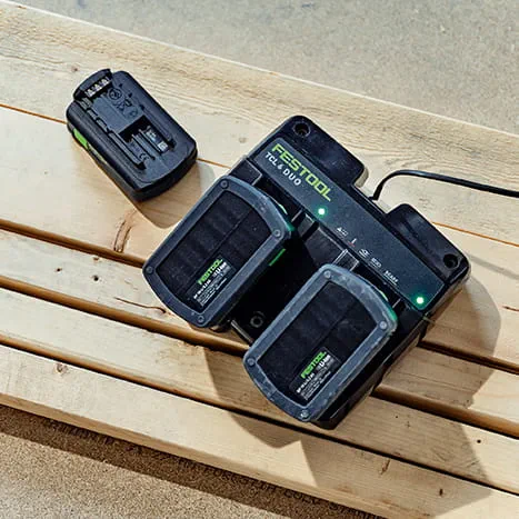 Le système de double batterie Festool
