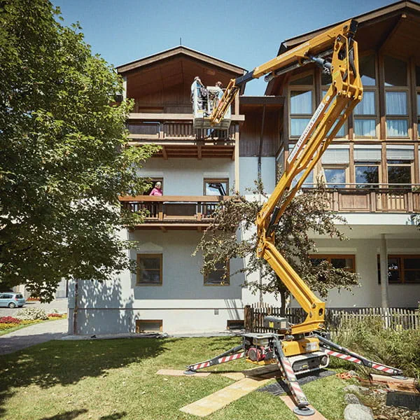 L'équipe de peintres en action