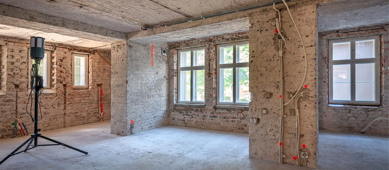 Le chantier vu de l'intérieur