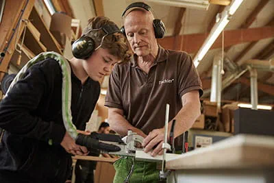 Assemblage avec la fraiseuse Domino de Festool
