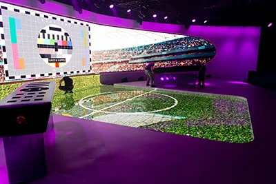 Le décor de scène
