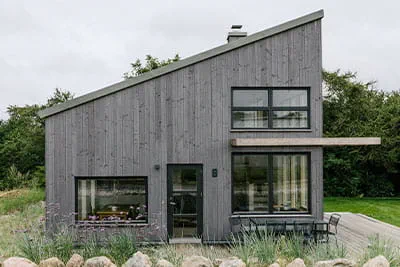 Maison en bois moderne