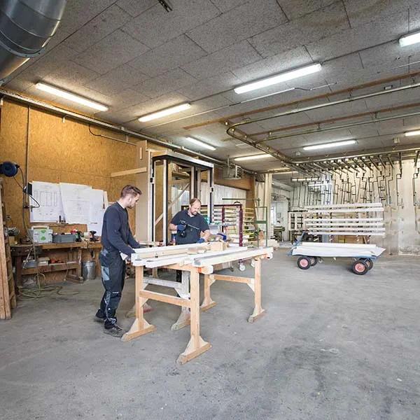 L'entreprise de menuiserie VHB