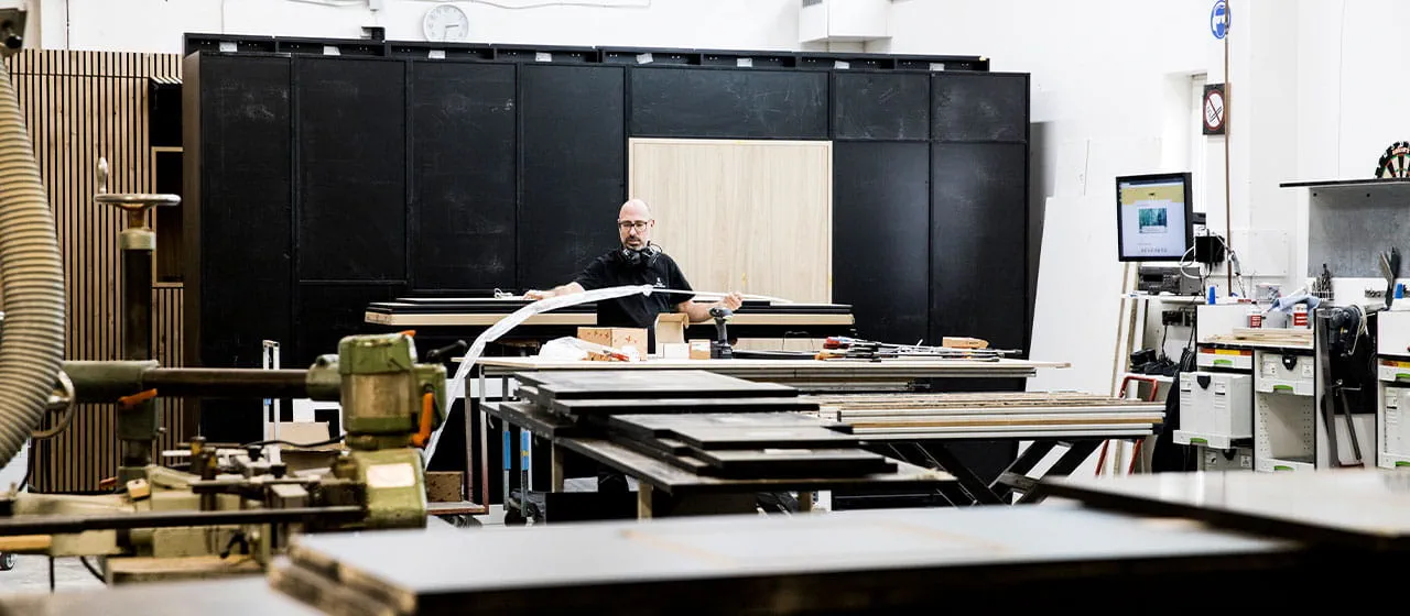L'atelier du collectif.