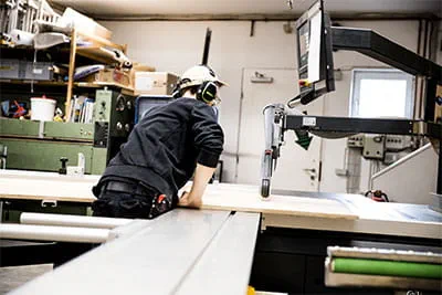 À l'atelier du Werkkollektiv.