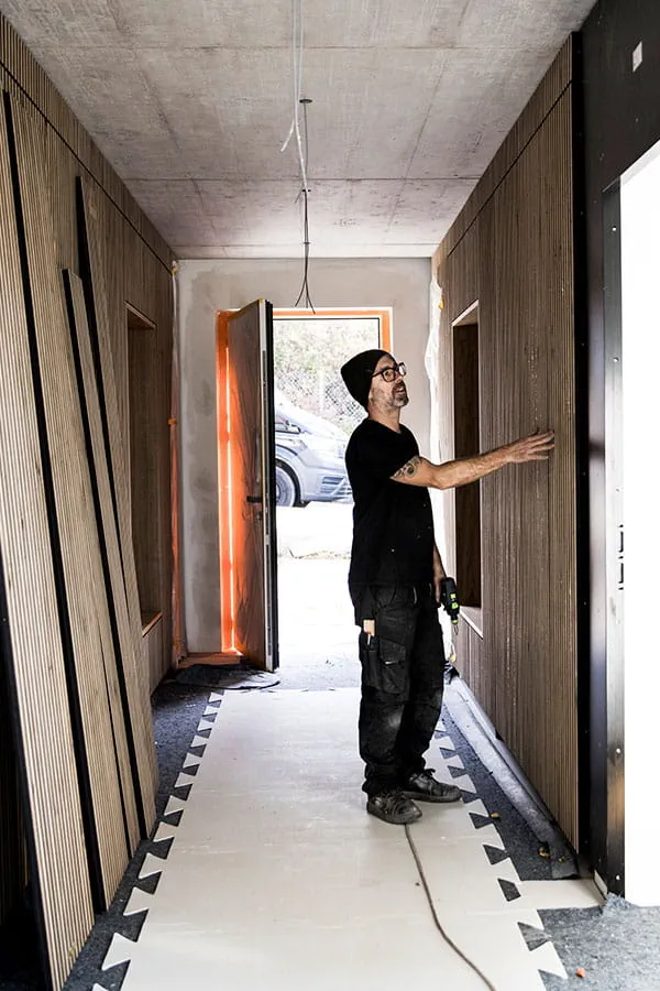 La perceuse sans fil Festool en action